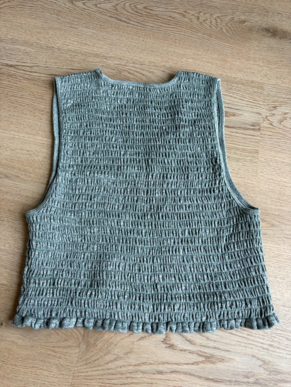 Wilfred Free Ruffled & Ruched Crop Top - Picture 2 of 6